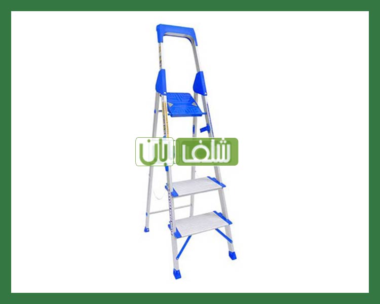 نردبان 4 پله هایلوکس برند آلوم پارس
