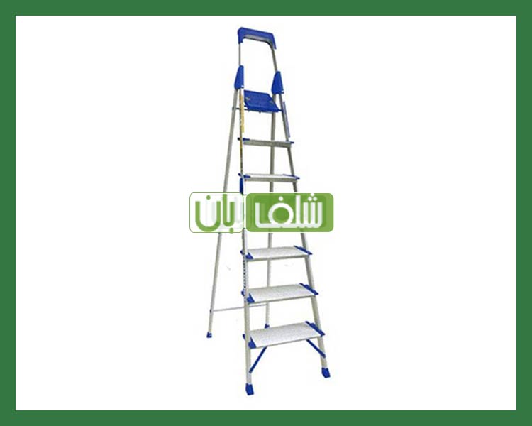 نردبان 7 پله آلوم پارس مدل هایلوکس