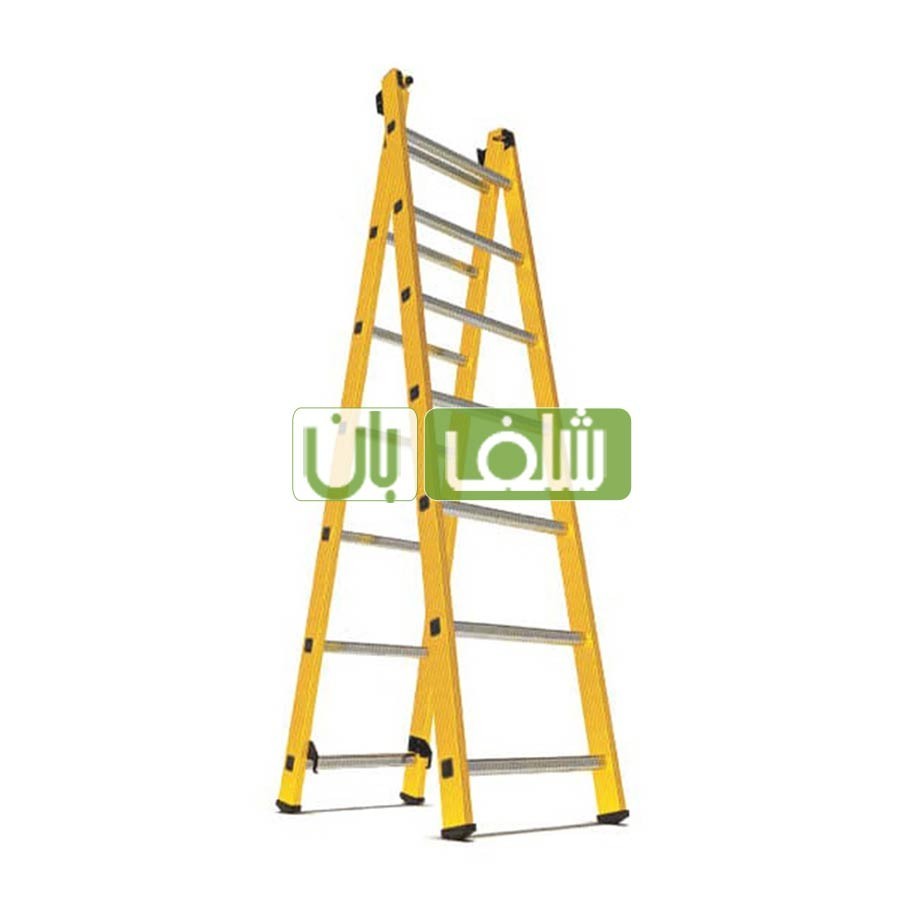 نردبان 4 متری 2 تیکه 14 پله الگانت