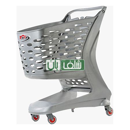 چرخ خرید فروشگاهی پلاستیکی 210 لیتری