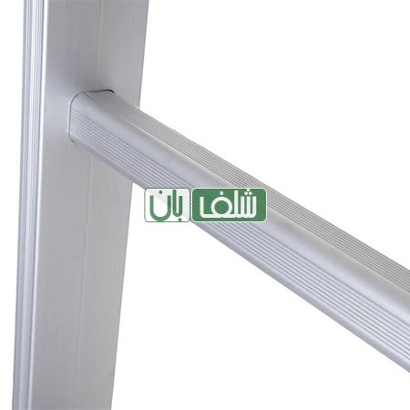 نردبان 14 پله 2 تیکه مفصلی مدل هارمونی برند آلوم پارس