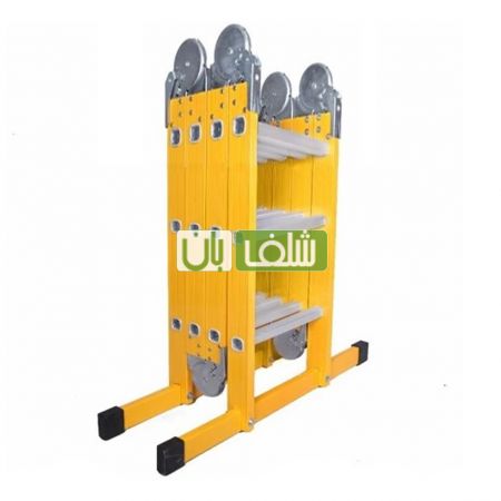 نردبان 12 پله چهار تیکه مفصلی استرانگ