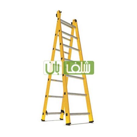 نردبان 4 متری 2 تیکه 14 پله الگانت