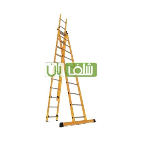 نردبان 9 متری 3 تیکه 34 پله الگانت