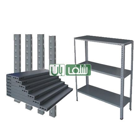 قفسه پیچ و مهره ای ارتفاع 1/۵ متری طول 95 در عمق 50 سانتی متر