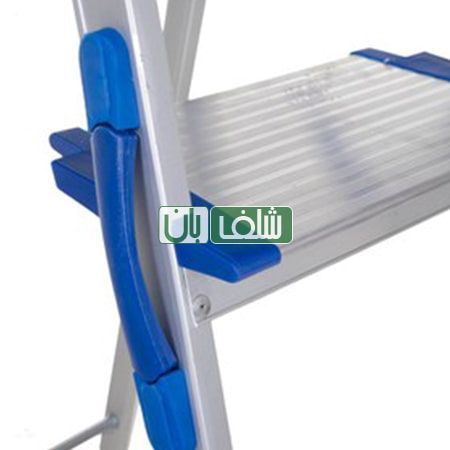 نردبان 6 پله هایلوکس برند آلوم پارس